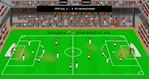 romania liga I football league game simulator